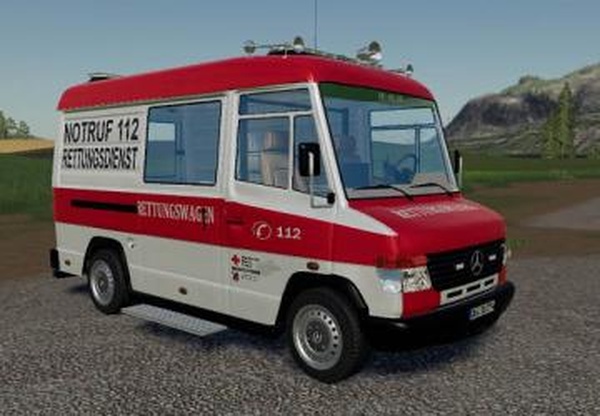 Mercedes-Benz Vario RTWверсия 1.0.0.0 для Farming Simulator 2019 (v1.4х)