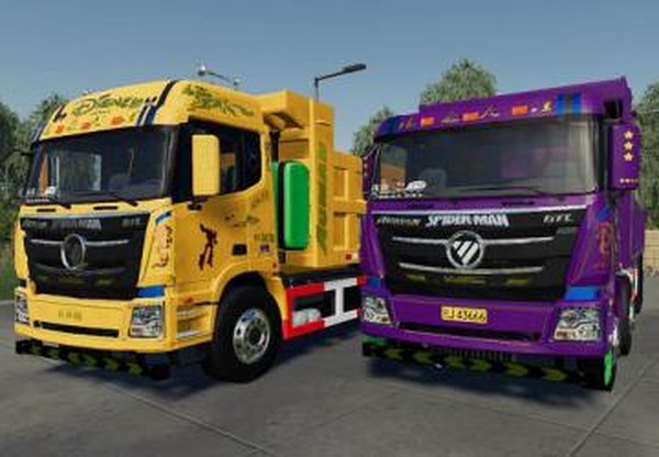 China GTL Trucks Packверсия 1.0.0.0 для Farming Simulator 2019 (v1.4х)