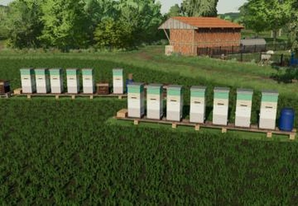 Beehives Packверсия 1.0.0.0 для Farming Simulator 2022