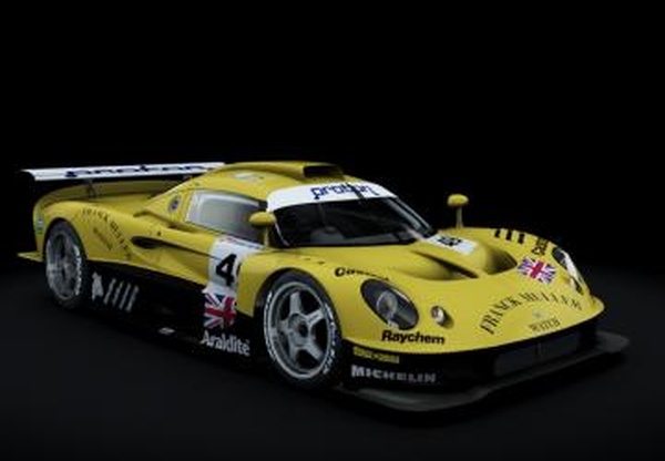 1997 Lotus Elise GT1версия 1.1 для Assetto Corsa