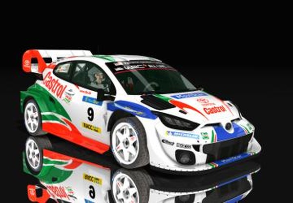 Toyota Yaris WRC 2022версия ft. Koldo83 для Assetto Corsa