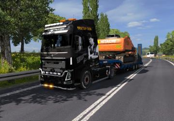 Скин Сектор Газа для Volvo FH16 2012версия 1.0 для Euro Truck Simulator 2 (v1.28.x, 1.30.x)