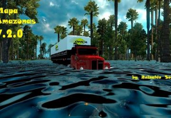 Amazonas Mapверсия 2.0 для Euro Truck Simulator 2 (v1.30.x)