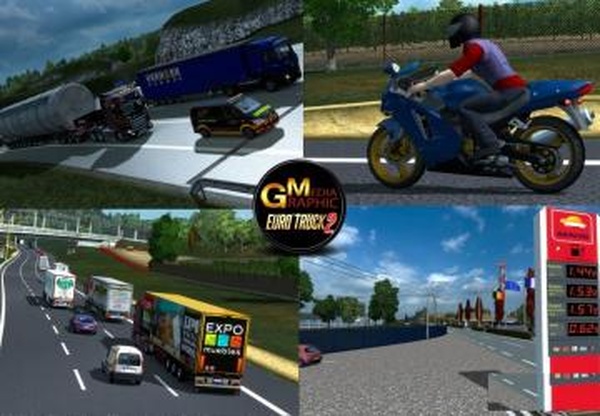 Mod of Graphic Improvementsверсия 14.03.18 для Euro Truck Simulator 2 (v1.30.x, 1.31.x)