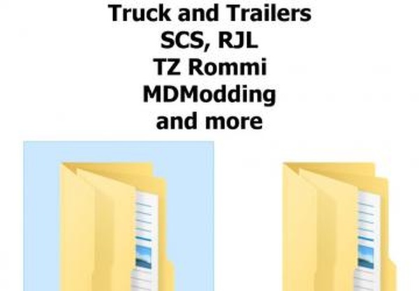 Шаблоны для грузовиков и прицеповверсия 1.0 для Euro Truck Simulator 2 (v1.4.x, - 1.35.x)