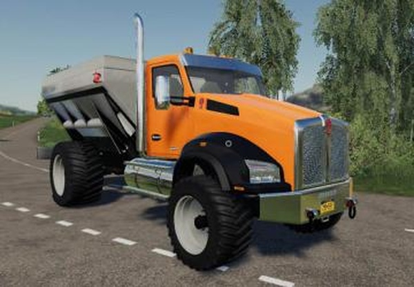 Kenworth T880 Spreaderверсия 2.0.0.0 для Farming Simulator 2019 (v1.4х)