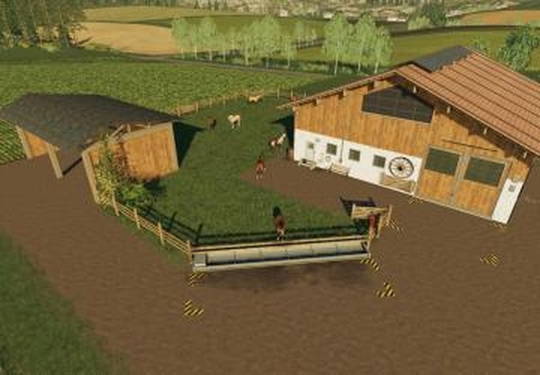 HorseHusbundry By DonPaul Seasons Readyверсия 1.0.0.4 для Farming Simulator 2019 (v1.4х)
