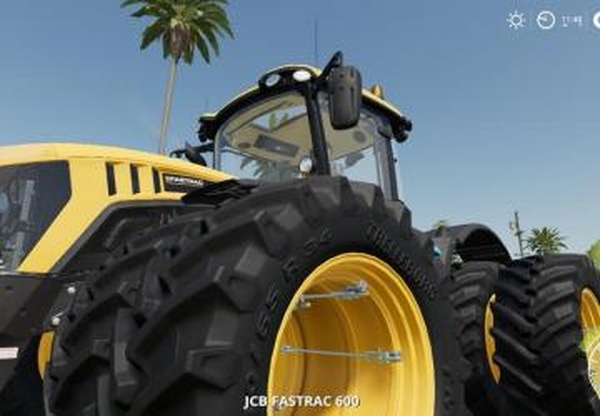 JCB Fastrac 600 c дополениямиверсия 1.0.0.2 для Farming Simulator 2019 (v1.3.x)