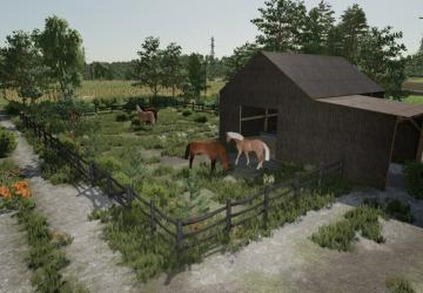 A Small Horse Stableверсия 1.0.0.0 для Farming Simulator 2022