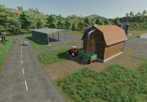 Barnверсия 1.1.0.0 для Farming Simulator 2022