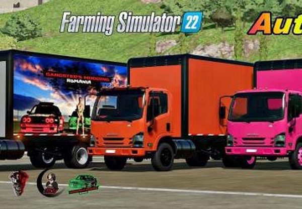 Isuzu NPR 2018 Autoloadверсия 1.0.0.2 для Farming Simulator 2022 (v1.6x)