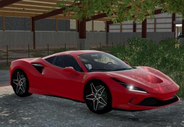 Ferrari F8 Tributoверсия 1.1.0.0 для Farming Simulator 2022 (v1.6x)