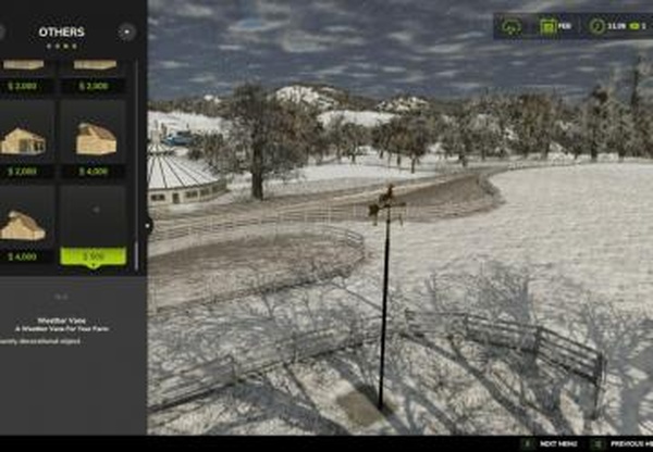 A Weather Vane For Your Farmверсия 1.0.0.0 для Farming Simulator 2025