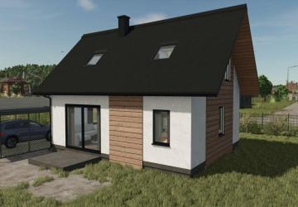 Small Modern Houseверсия 1.0.0.0 для Farming Simulator 2025