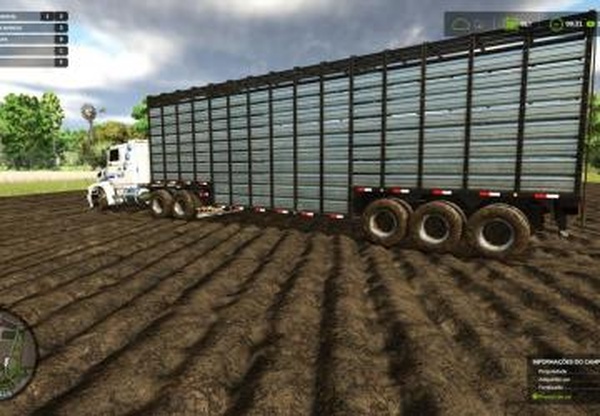 GNU Carreta Boiadeiraверсия Beta (1.0.0.0) для Farming Simulator 2025