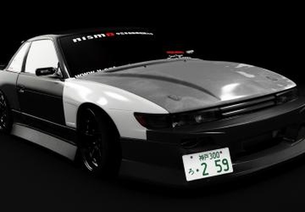 Nissan Silvia (PS13)версия 1.0 для Assetto Corsa