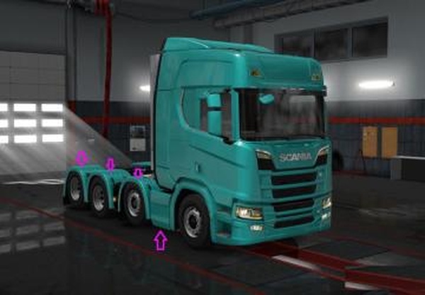Scania RS 2016 Tunningверсия 1.0 для Euro Truck Simulator 2 (v1.30.x)