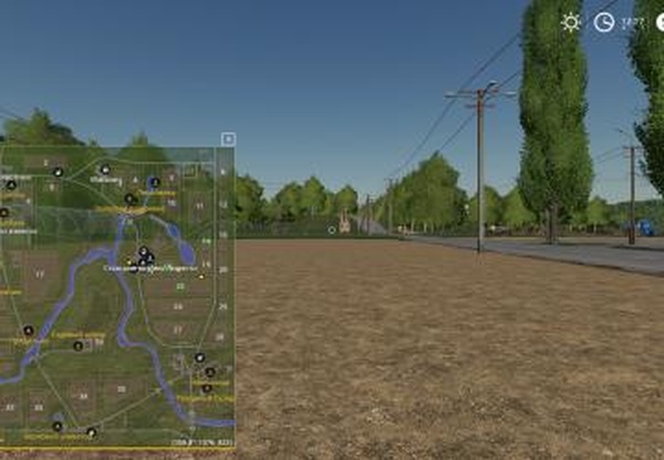 Карта «Sosnovka HUN» Fix Перевод Картыверсия 1.0.0.0 для Farming Simulator 2019 (v1.4.x.)
