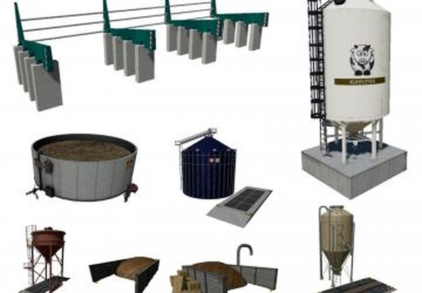 Objects Pack by CJFarmingверсия 1.1.0.0 для Farming Simulator 2019 (v1.4х)