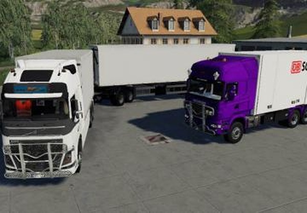 Scania 730 / Volvo FH16версия 1.0.0.0 для Farming Simulator 2019 (v1.4х)