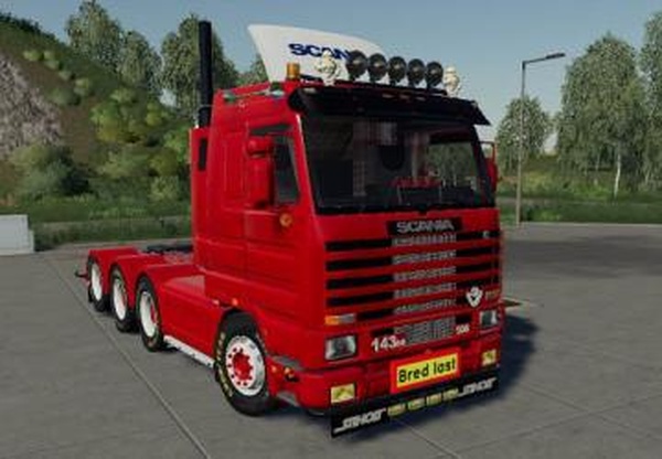 Scania 143 8x4 Swedish Editверсия 1.0.0.0 для Farming Simulator 2019 (v1.4х)