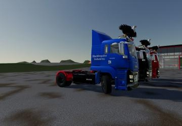 MAN TGS 18.500 BlackImpulse Editionверсия 2.0.0.0 для Farming Simulator 2019 (v1.4х)