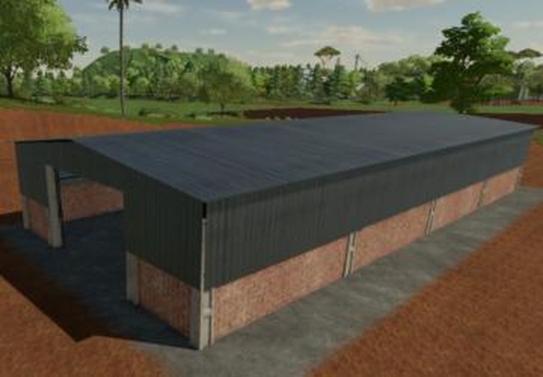 Medium Metal Shed BRверсия 1.0.0.0 для Farming Simulator 2022