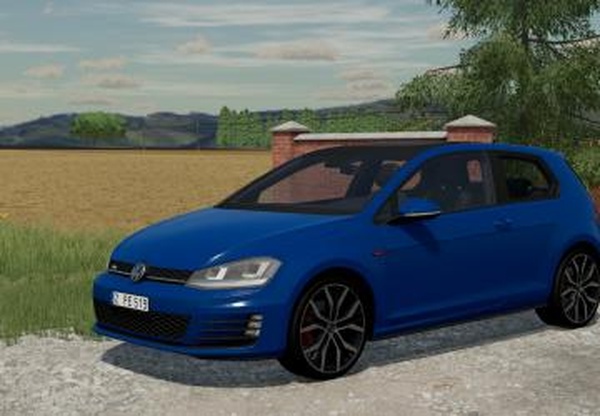Volkswagen Golf GTI 2014версия 1.1 для Farming Simulator 2022 (v1.6x)