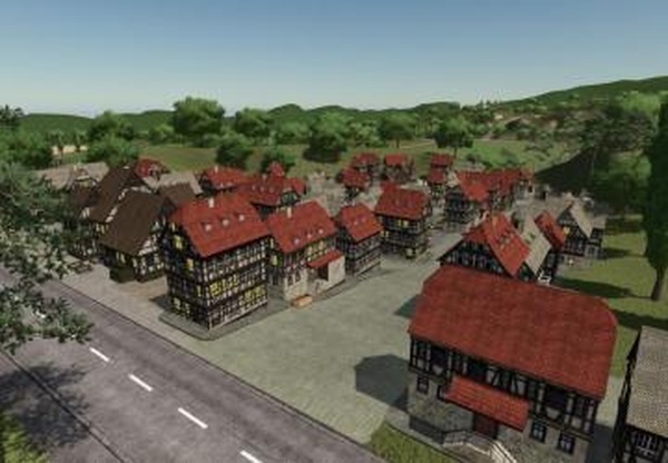 Карта «Hagenstedt»версия 1.0.0.0 для Farming Simulator 2025