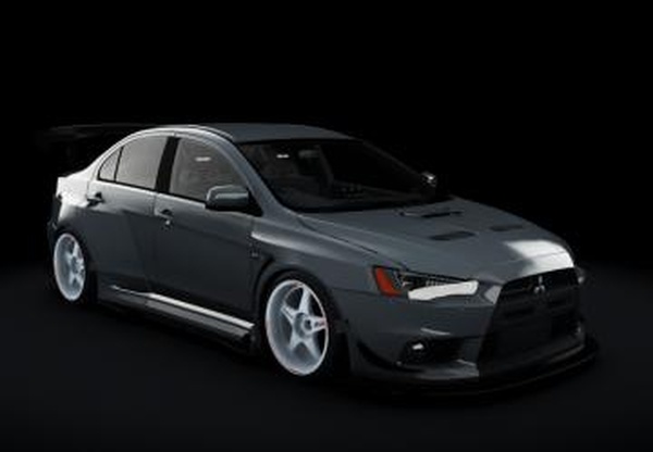 Mitsubishi Lancer Evolution X MR Street Fighterv1.7 для Assetto Corsa