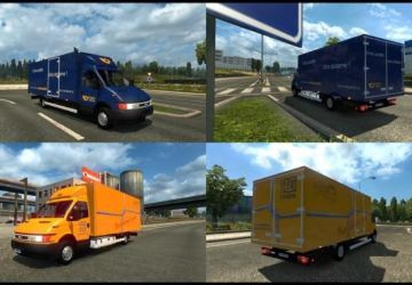 Czech and Slovak Post Trafficверсия 1.0 для Euro Truck Simulator 2 (v1.28.x, - 1.36.x)