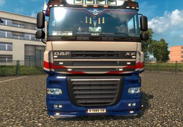 Ангельские Глазки DAF XF 105версия 1.0 для Euro Truck Simulator 2 (v1.30.x, 1.31.x)