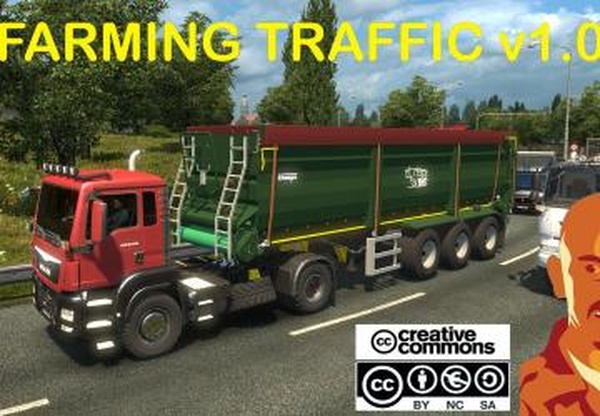 Farming Trafficверсия 1.0 для Euro Truck Simulator 2 (v1.28.x, 1.30.x)