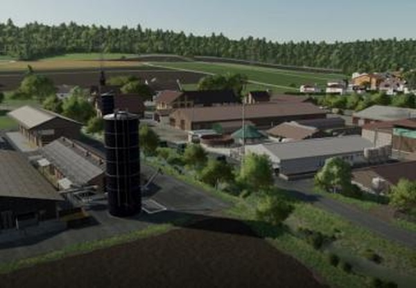 Карта «Swiss Future Farm»версия 1.0.0.0 для Farming Simulator 2022