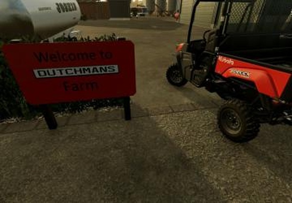 Customizable Farm Signверсия 1.0.0.0 для Farming Simulator 2022