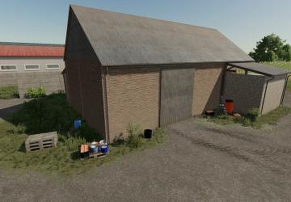 Old Brick Barn Packверсия 1.0.0.0 для Farming Simulator 2022