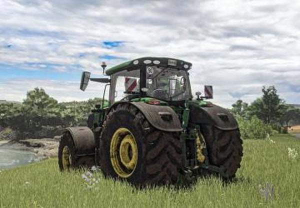 John Deere 6R Seriesверсия 1.0.0.0 для Farming Simulator 2025