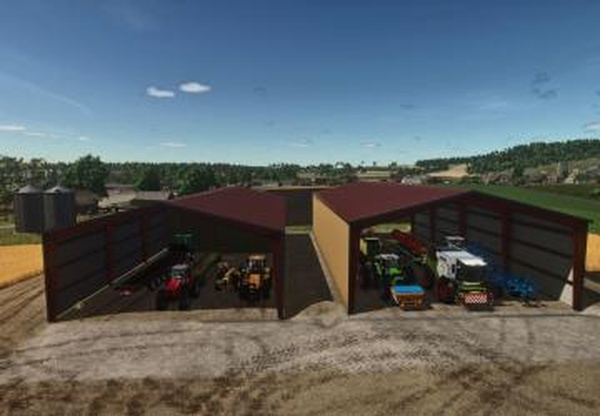 Steel Hallверсия 1.0.0.0 для Farming Simulator 2025