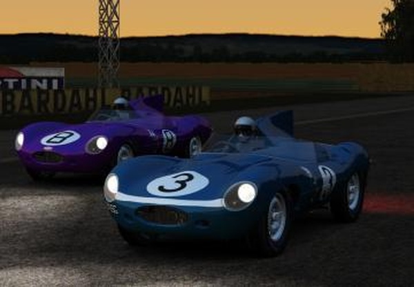 Jaguar D-Type 1955 Long Noseверсия 1.2 для Assetto Corsa