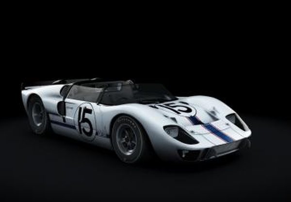 Ford GT40 GT110 X1версия 1.1 для Assetto Corsa