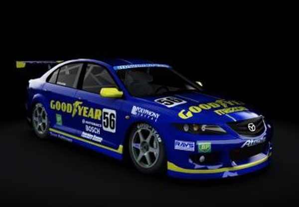 Mazda 6 Touring Carверсия 1.1 для Assetto Corsa