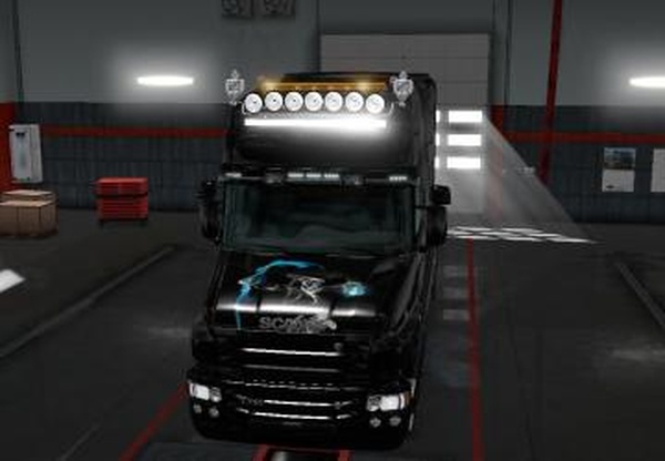 Скин Sm для Scania Tверсия 1.0 для Euro Truck Simulator 2 (v1.30.x)