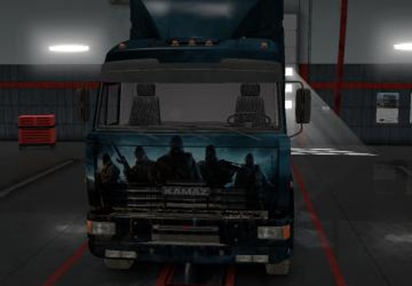 Скин ST для Kamaz 54 64 65версия 1.0 для Euro Truck Simulator 2 (v1.30.x)