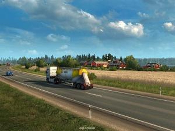 Официальный анонс дополнения Euro Truck Simulator 2: Beyond the Baltic Sea