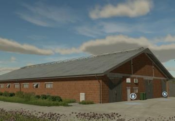 Large Cowshedверсия 1.0.0.0 для Farming Simulator 2022