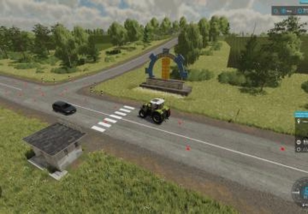 Сеть маршрутов AD для карты Yagodnoeверсия 1.0.0 для Farming Simulator 2022 (v1.7.1.0)