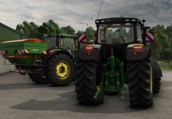 John Deere 6R Large Frameверсия 1.0.0.0 для Farming Simulator 2025