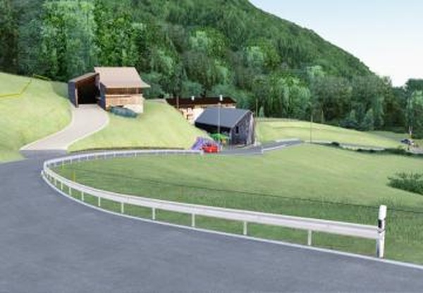 Карта «Course de côte de Massongex»версия 1.1 для Assetto Corsa