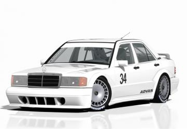 Mercedes-Benz 190E Gr.A (JTC Div. II)версия 1.1 для Assetto Corsa