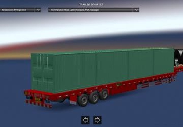 Express Cargo Trailerверсия 1.0 для Euro Truck Simulator 2 (v1.4, - 1.30.x)